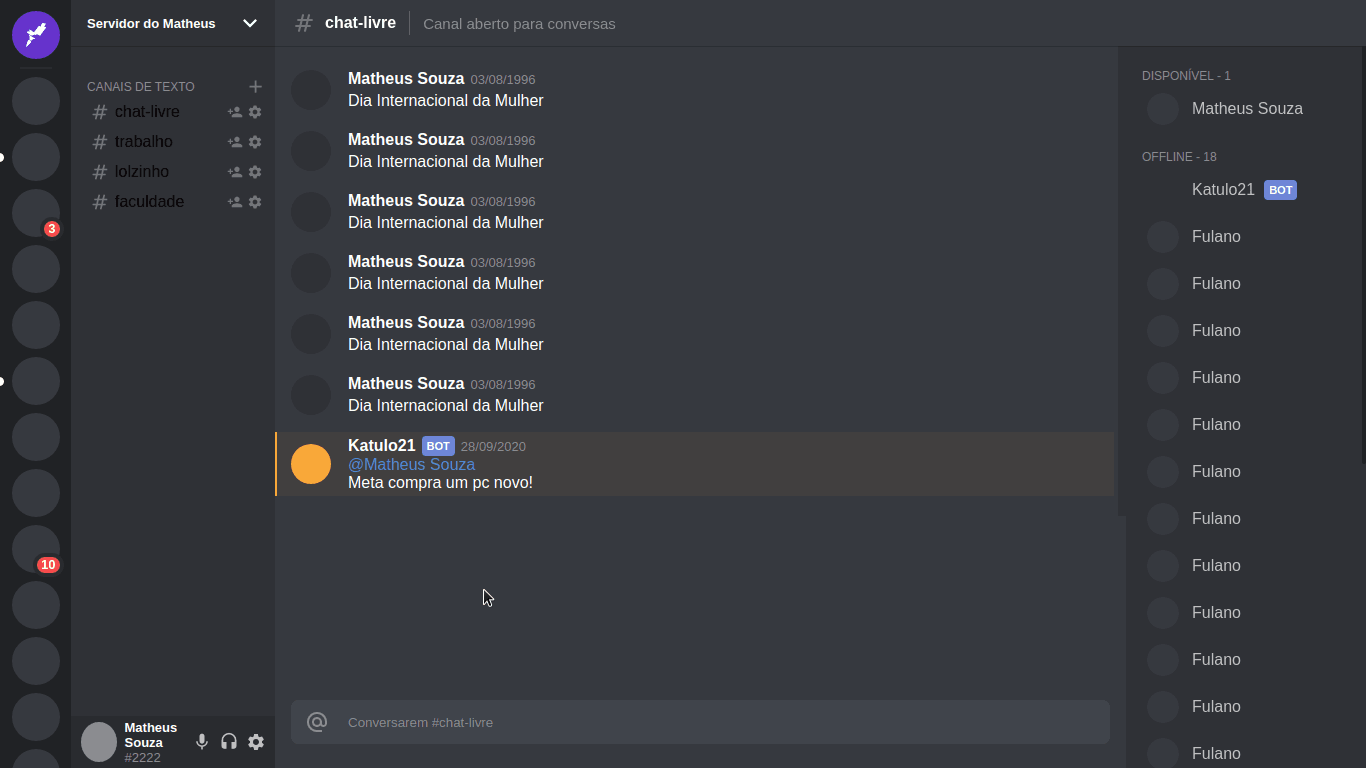 Ui-Clone-Discord